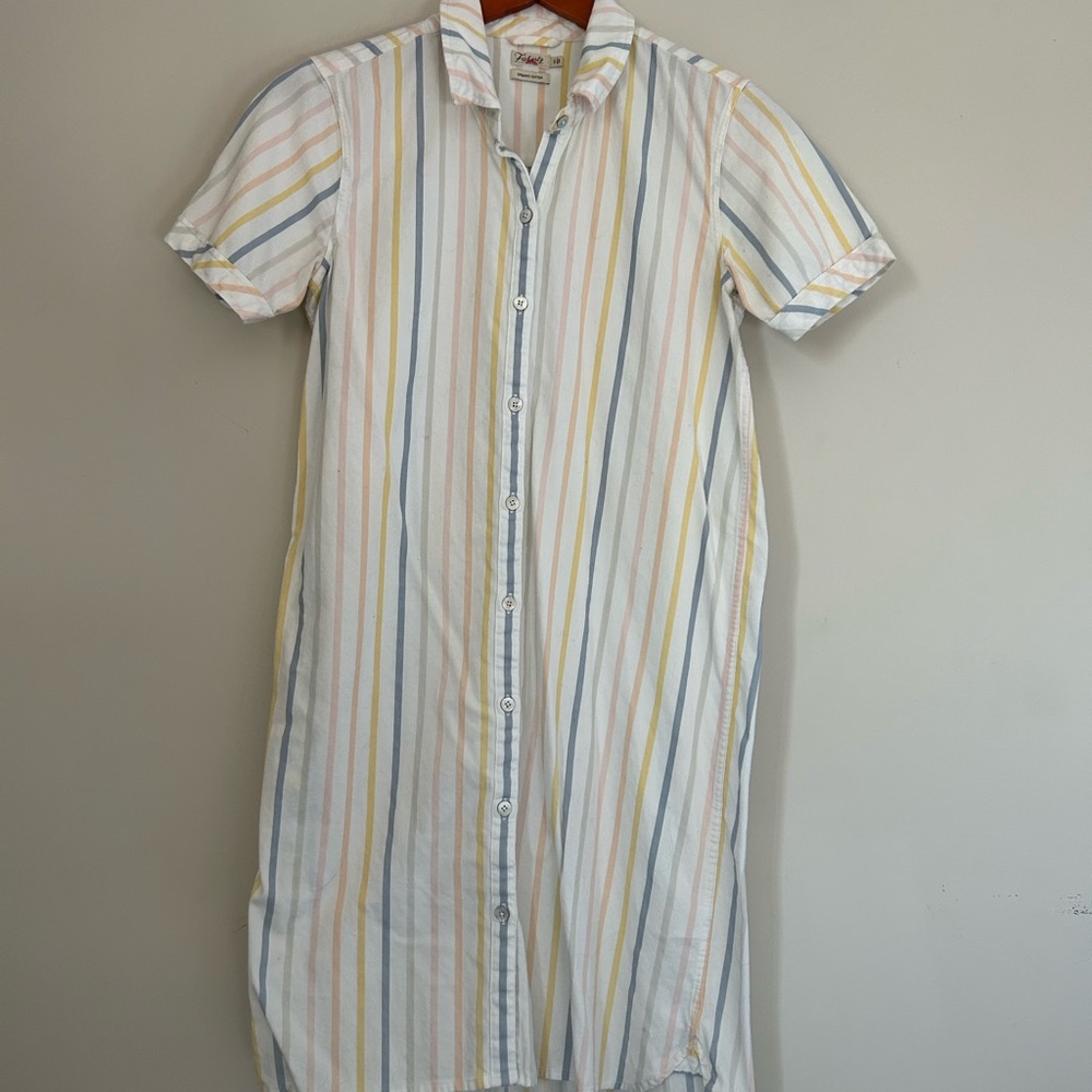 Faherty Adelaide Stripe Dress